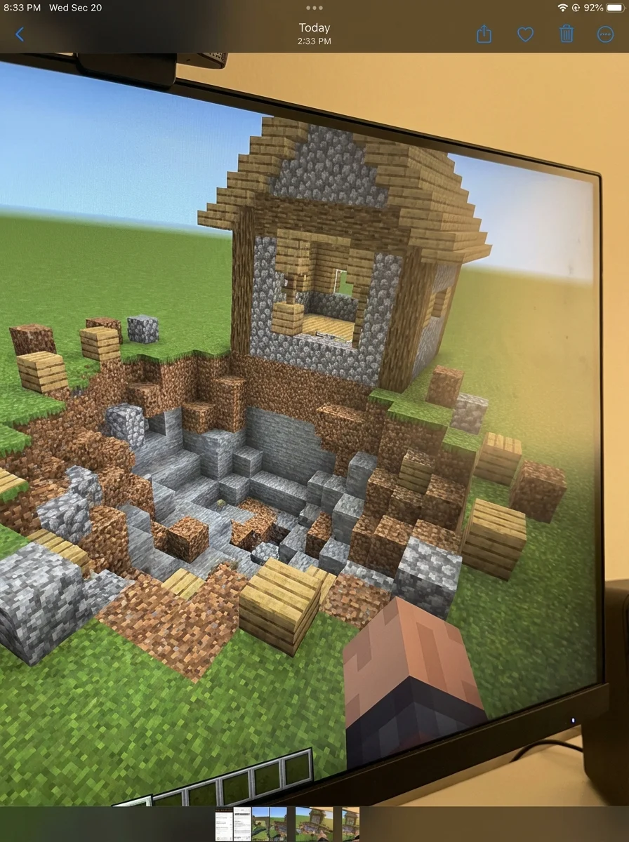 Minecraft emotional resilience - Learning from setbacks
